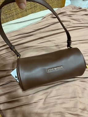 Chocolate 🍫 Barrel Crossbody Bag